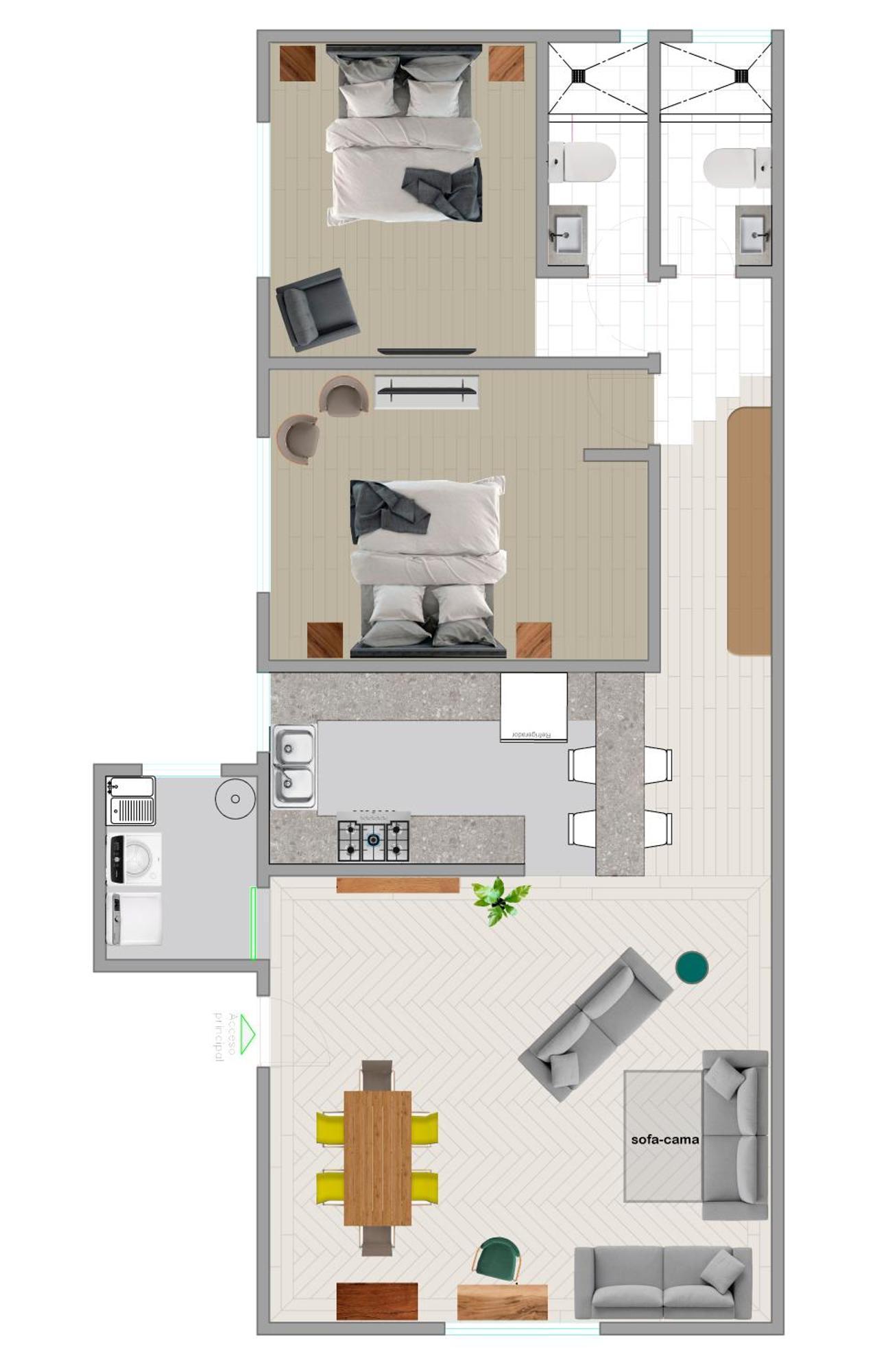 Corazon De Condesa Apartment Kota Meksiko Bagian luar foto